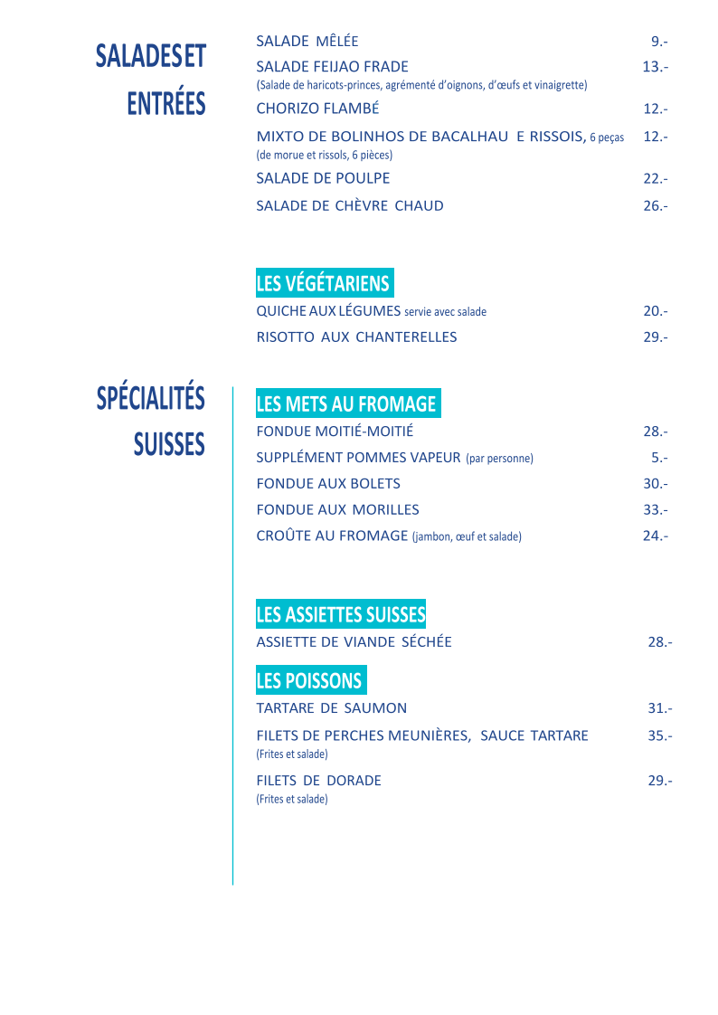 Le Nautica Menu 2