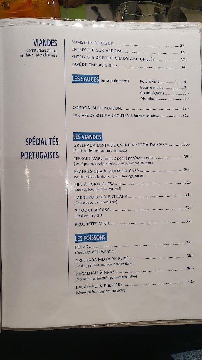 Le Nautica Menu 5