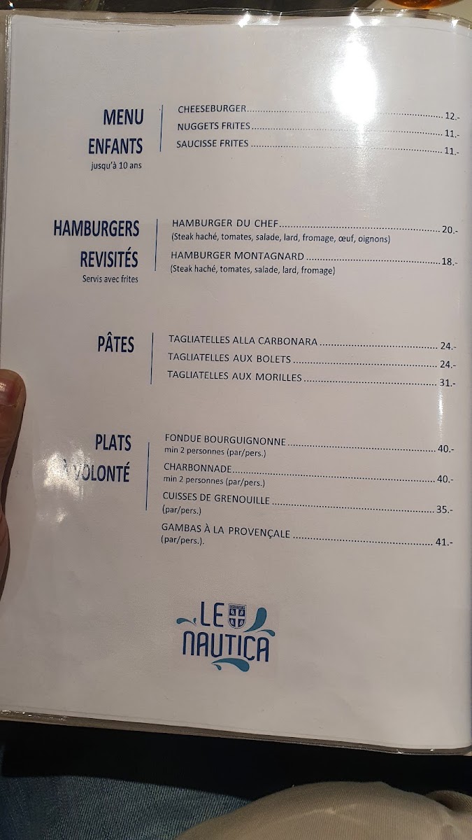 Le Nautica Menu 8