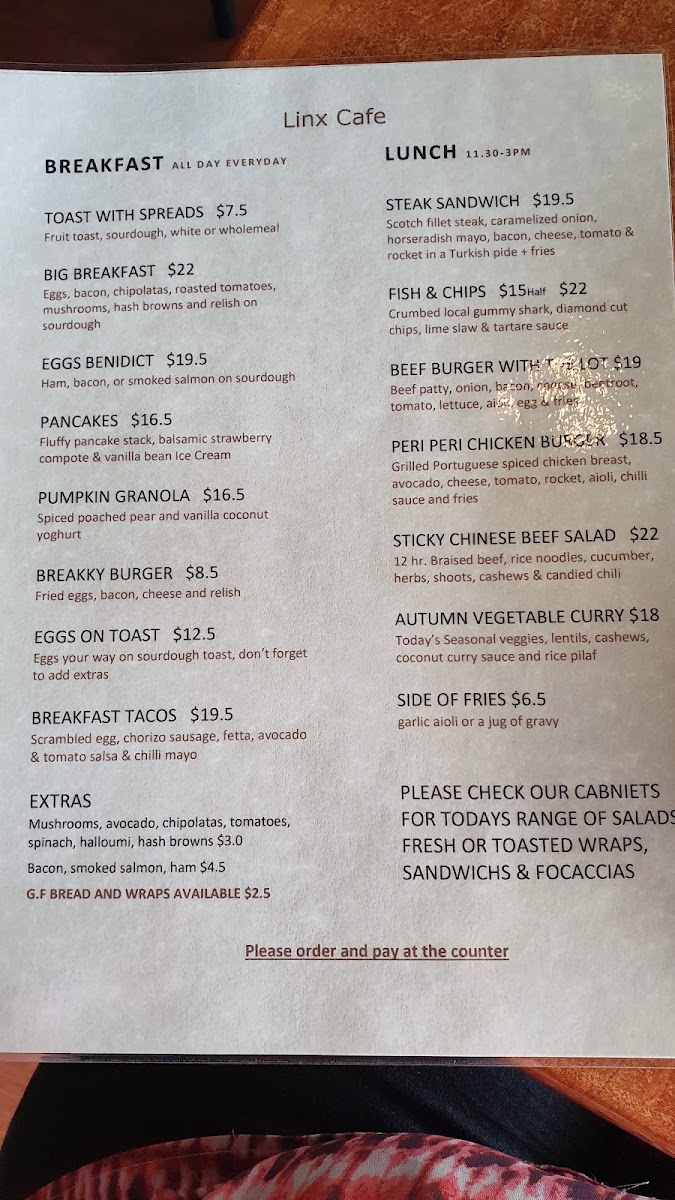 The Lunch Company Menu 3
