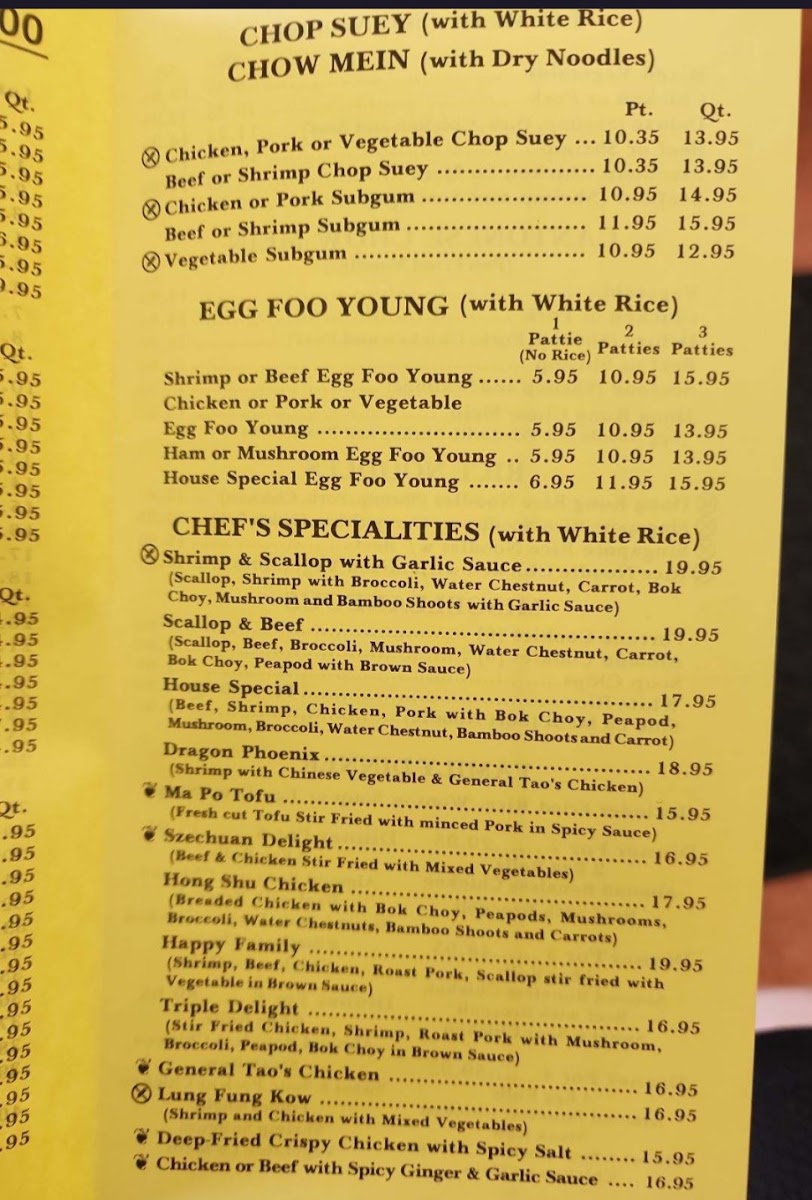 China Jade Restaurant Menu 10