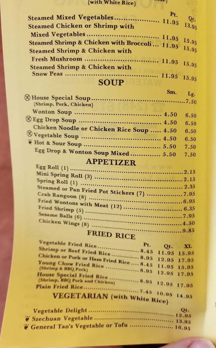 China Jade Restaurant Menu 9