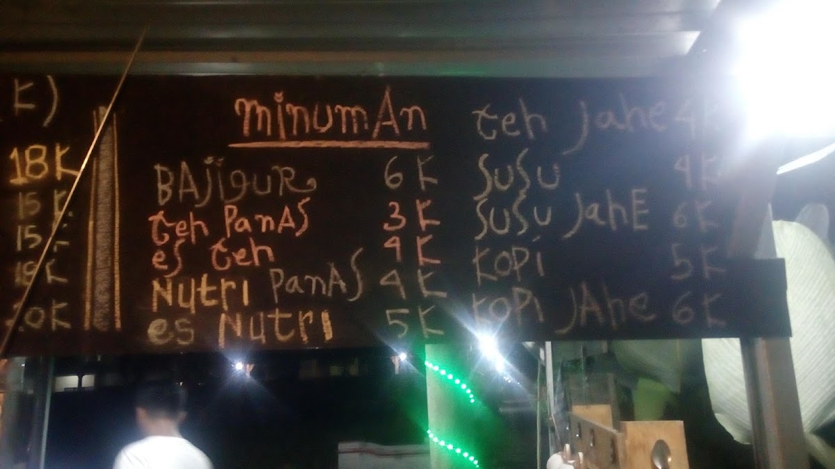 Warung Bajigur PAK GUNDUL Menu 2