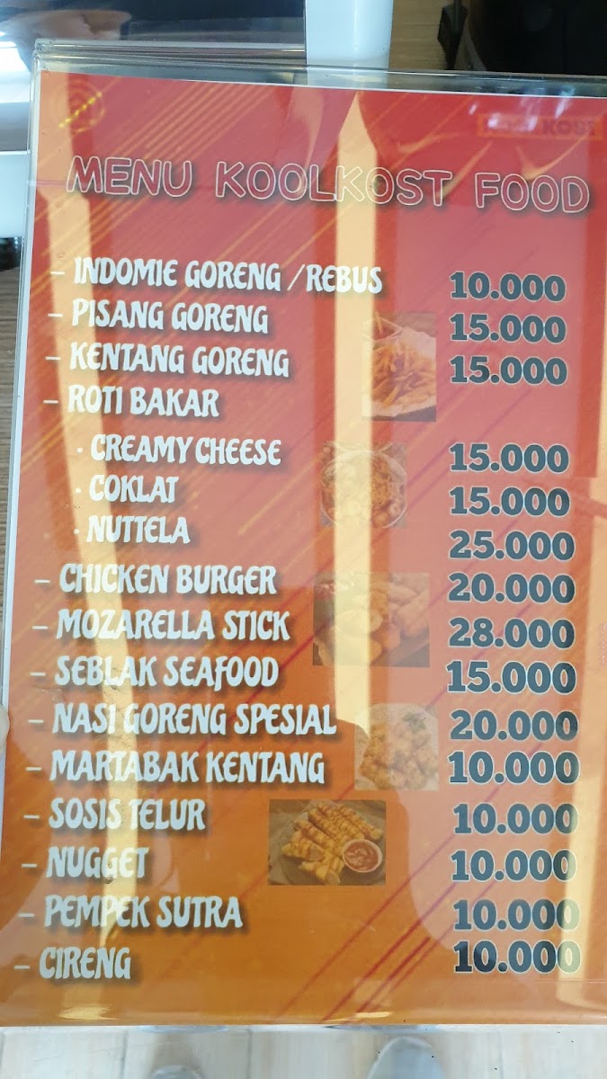 Kowen Coffee Way Kandis Menu 7
