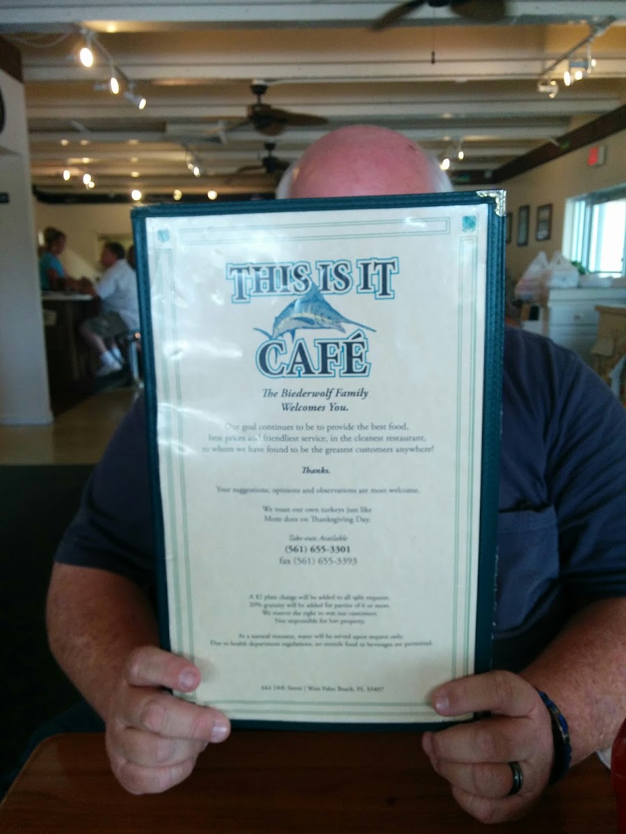 This Is It Cafe Menu 10