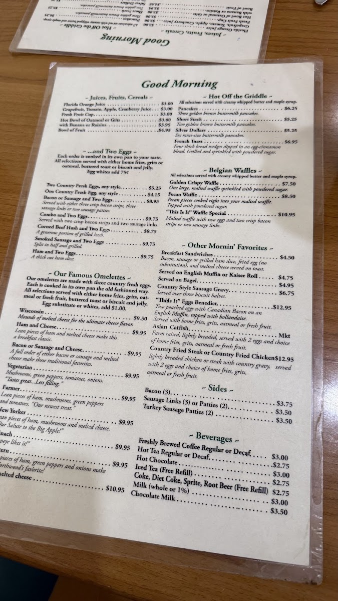 This Is It Cafe Menu 2