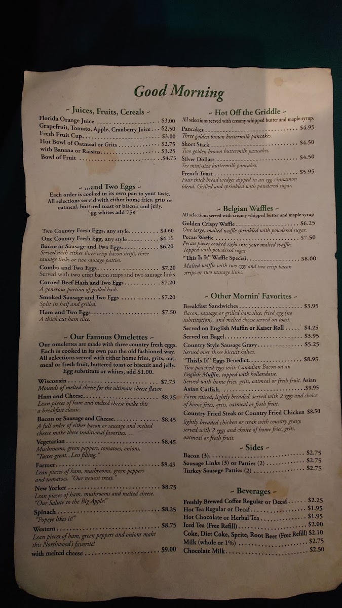 This Is It Cafe Menu 4