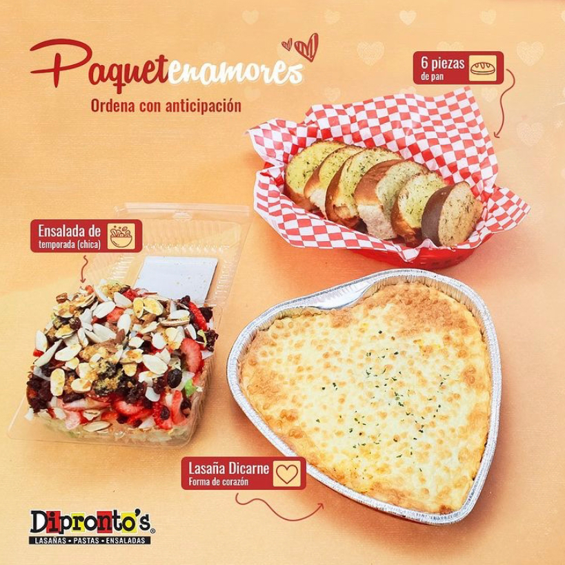 Dipronto's Menu 1