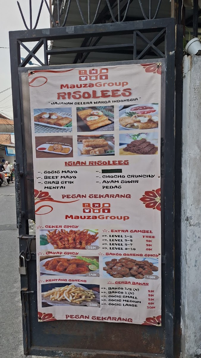 De'Mauza Snack Corndog Mozzarella Menu 4