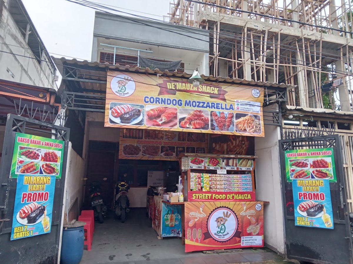 De'Mauza Snack Corndog Mozzarella