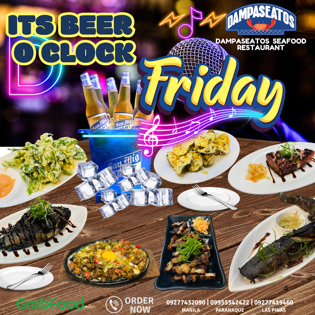 Dampaseatos Multinational Parañaque Menu 1