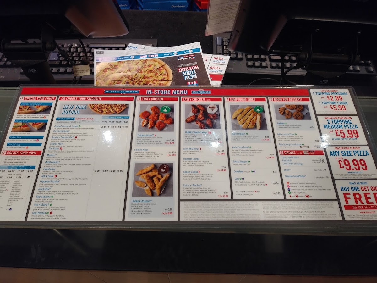 Domino's Pizza - London - Cranford Menu 2
