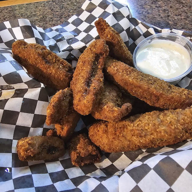 Fried Portobello Mushrooms