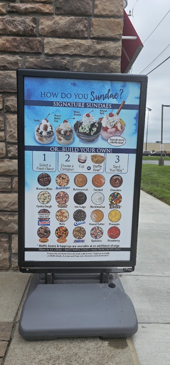 Bruster's Real Ice Cream Menu 2