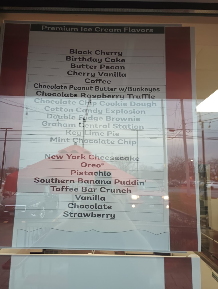 Bruster's Real Ice Cream Menu 4