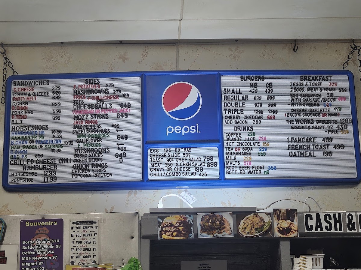 Bill's Toasty Menu 3