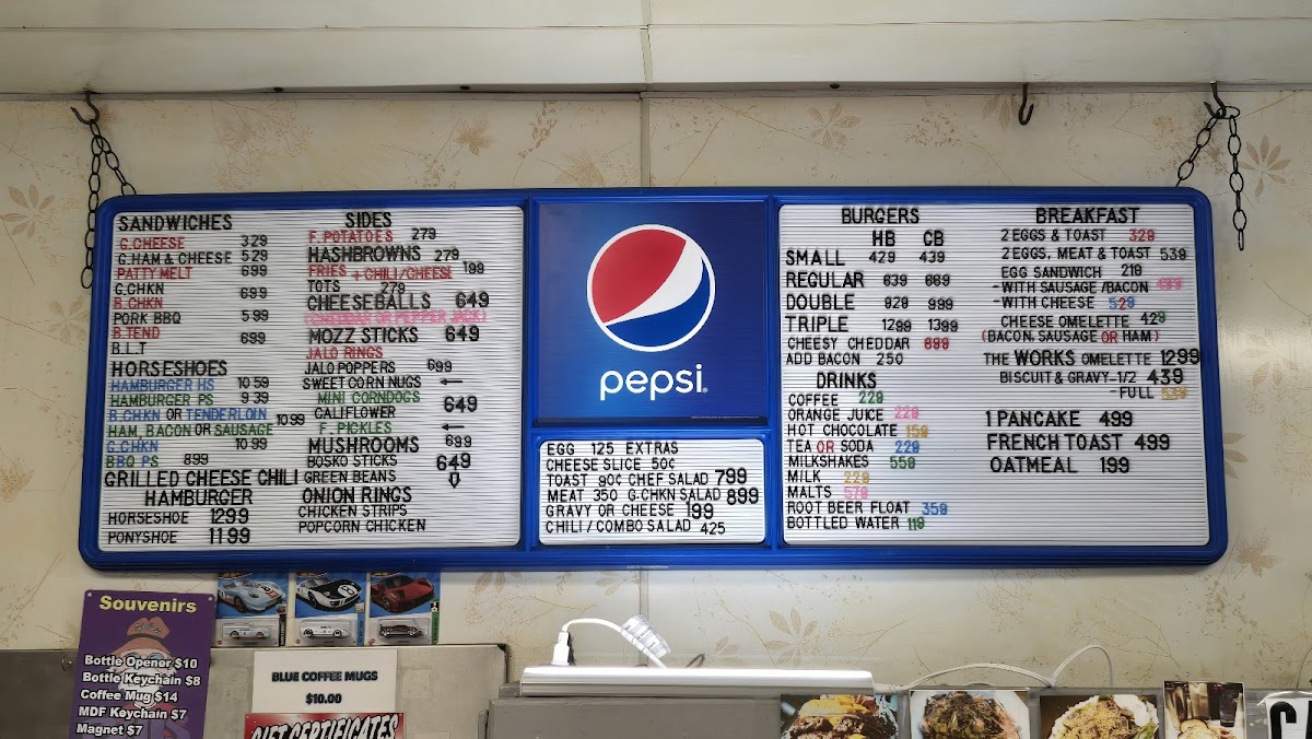 Bill's Toasty Menu 4
