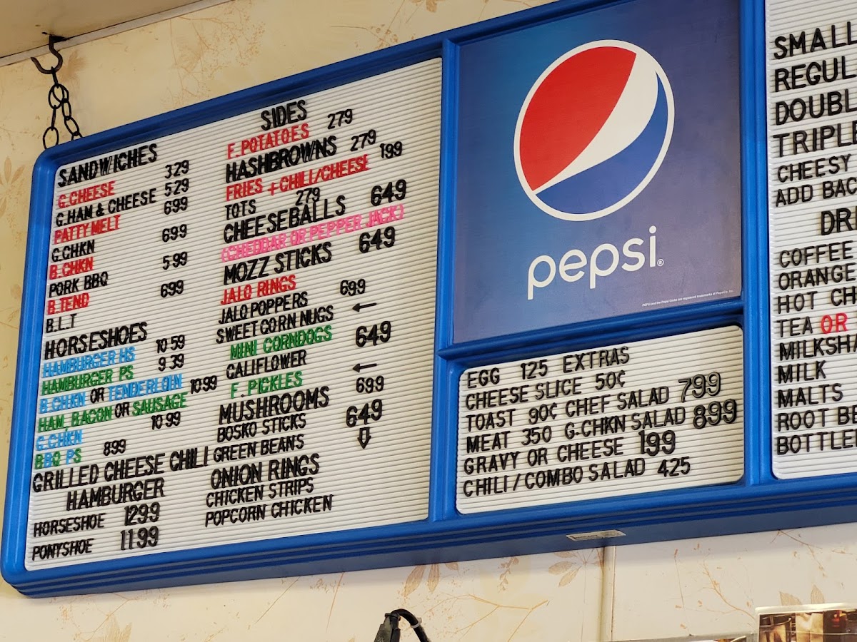 Bill's Toasty Menu 8