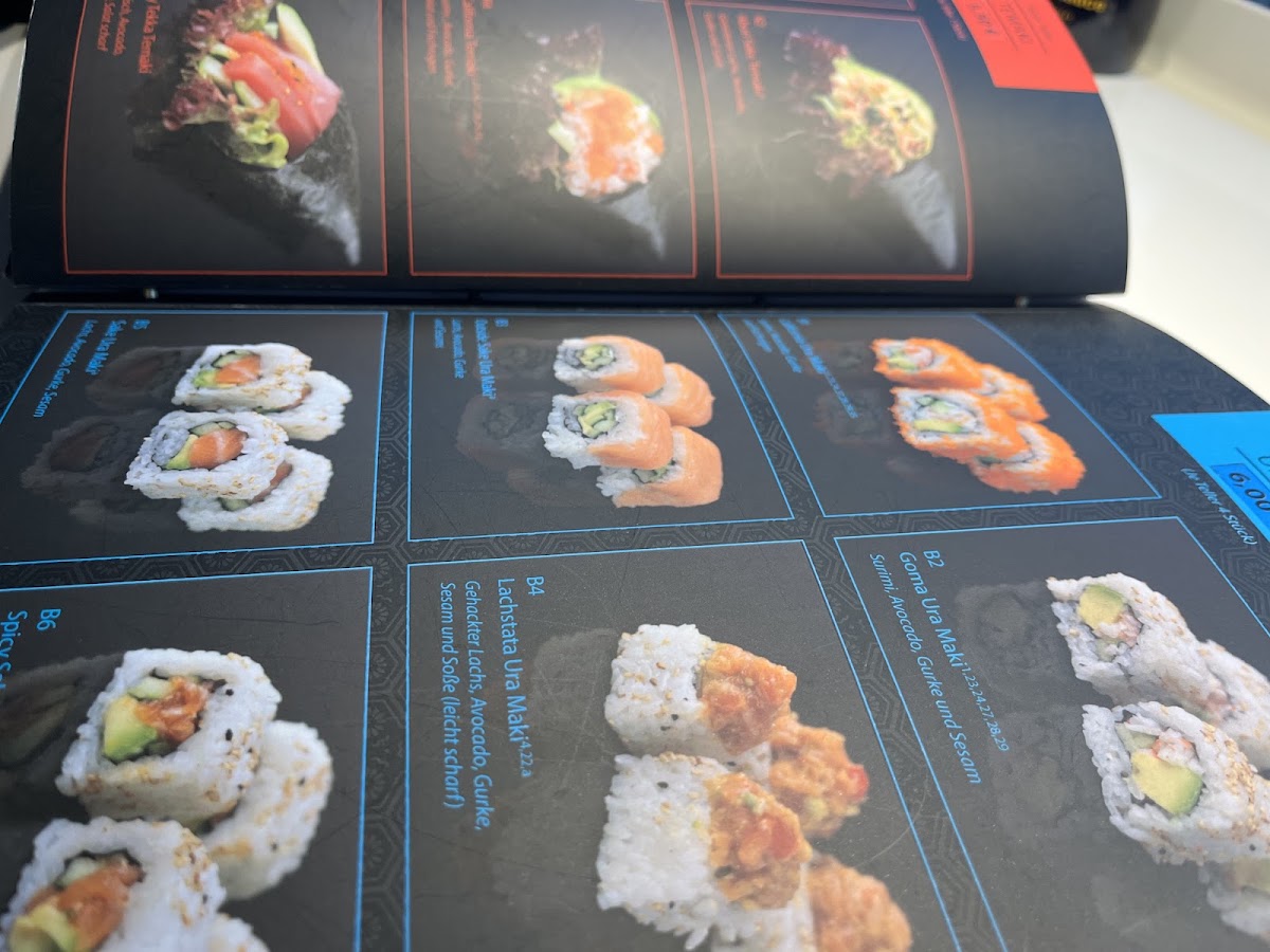 Kyoto Sushi Bar Menu 2