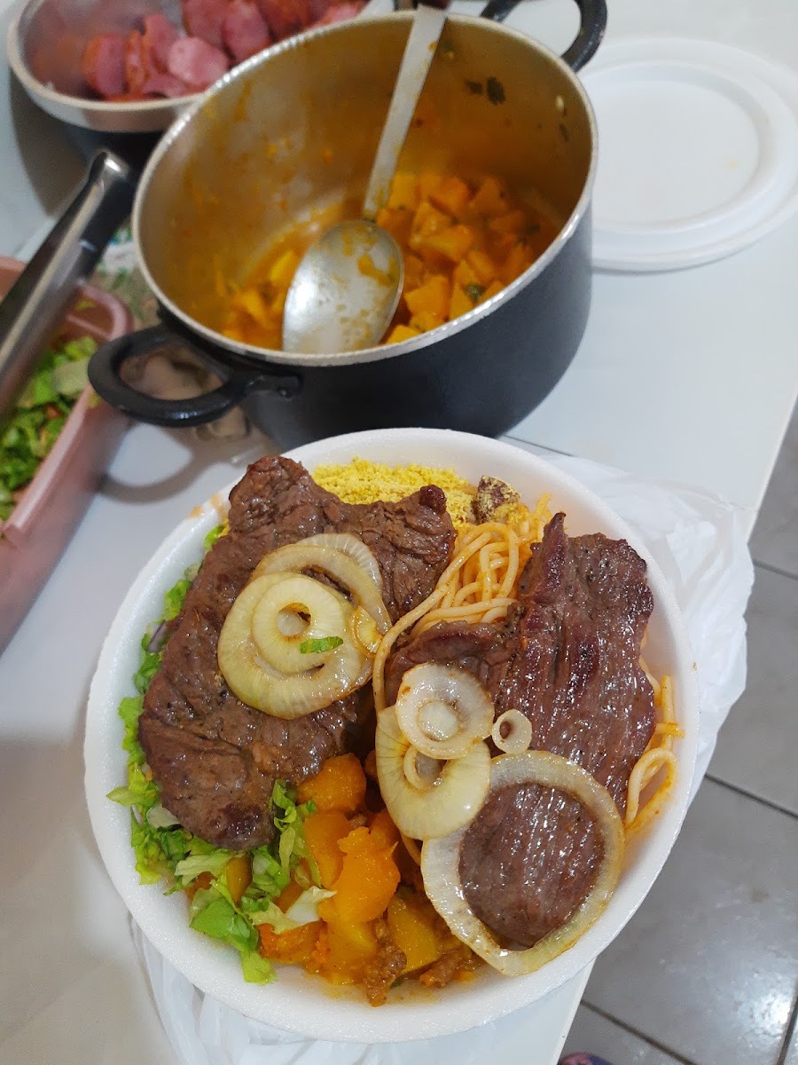 Churrasquinho da cleidinha