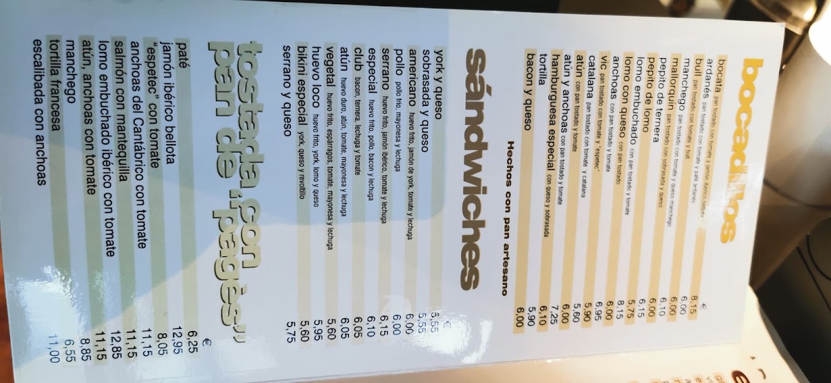 Crep Nova Sant Cugat Menu 5