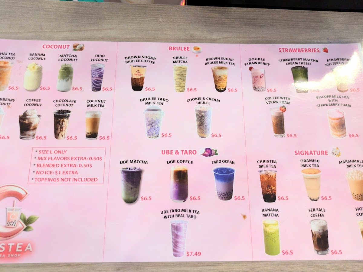 Christea Boba Menu 3