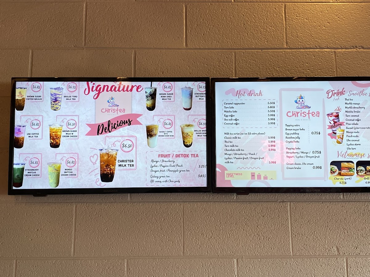 Christea Boba Menu 5