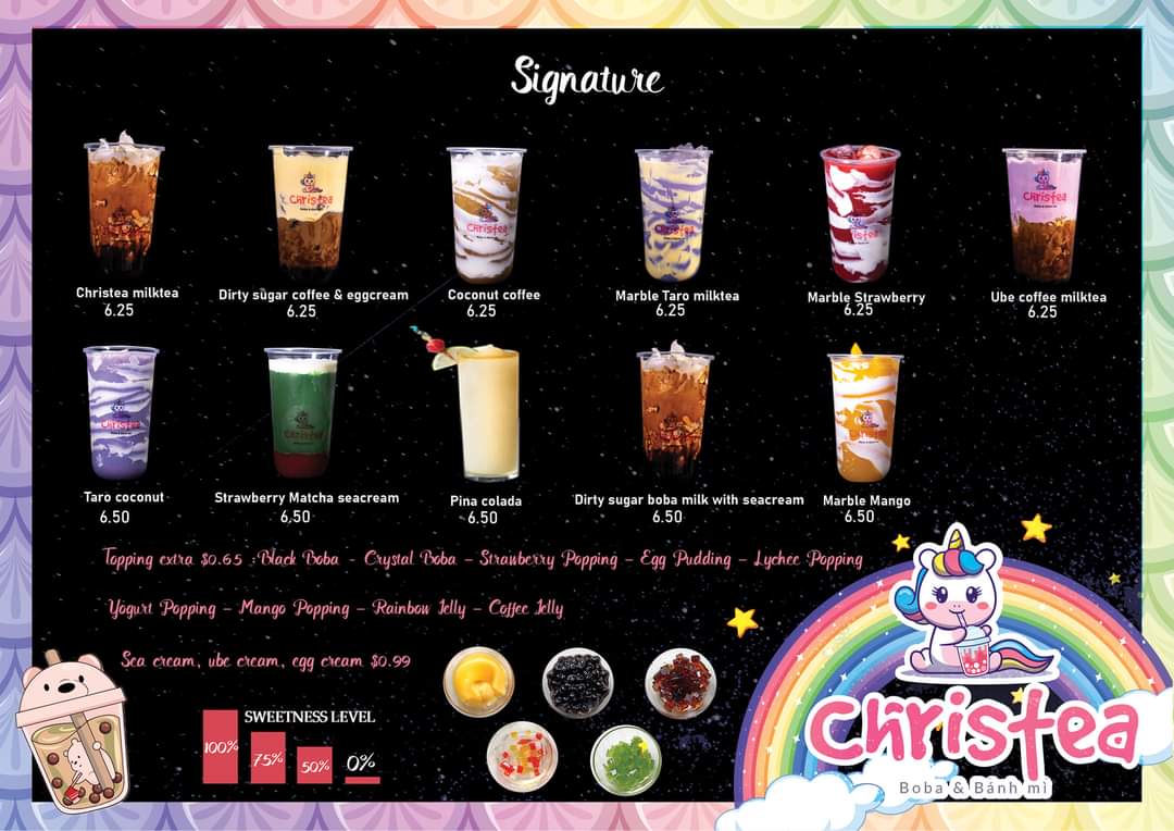 Christea Boba Menu 6