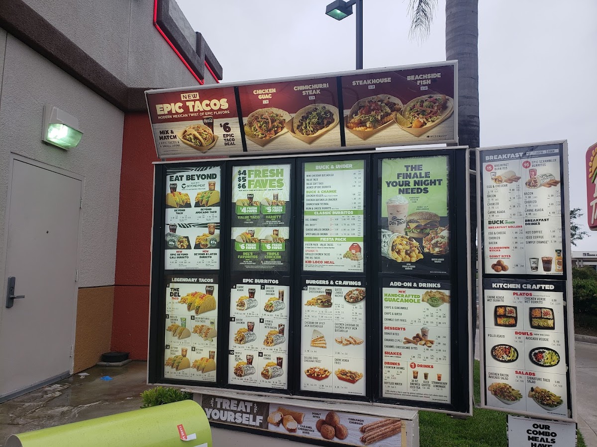 Del Taco Menu 4
