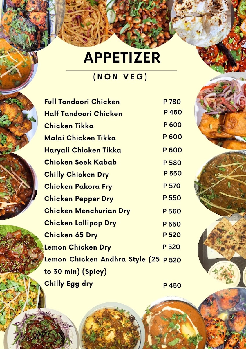 Taj Indian Restaurant Menu 5