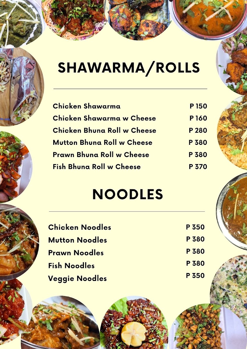 Taj Indian Restaurant Menu 9