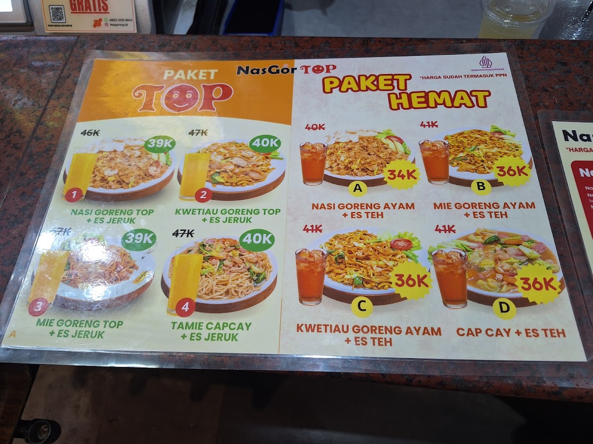 Nasi Goreng TOP Menu 2
