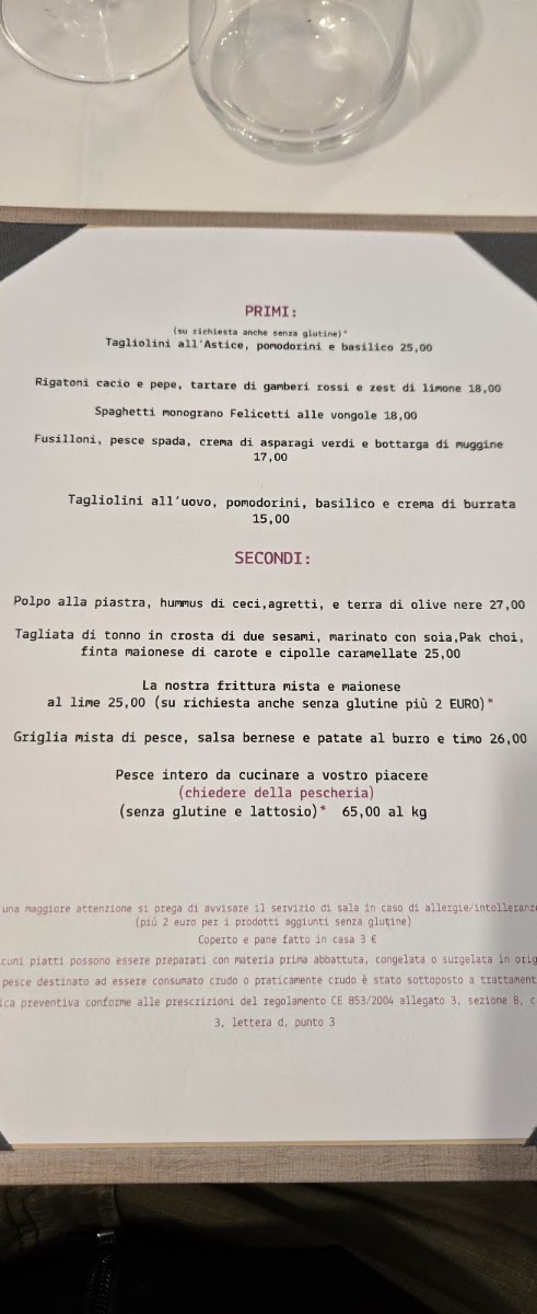 Ristorante Borgo Nuovo Menu 3