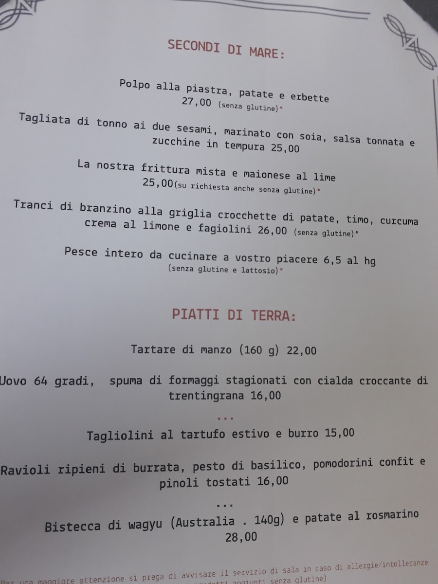 Ristorante Borgo Nuovo Menu 4