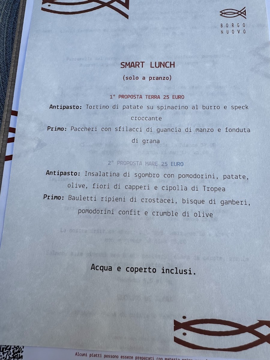 Ristorante Borgo Nuovo Menu 7