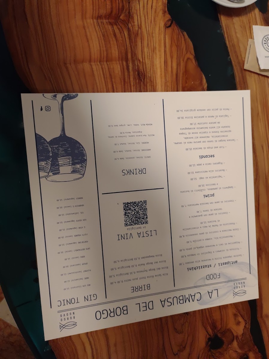 Ristorante Borgo Nuovo Menu 9