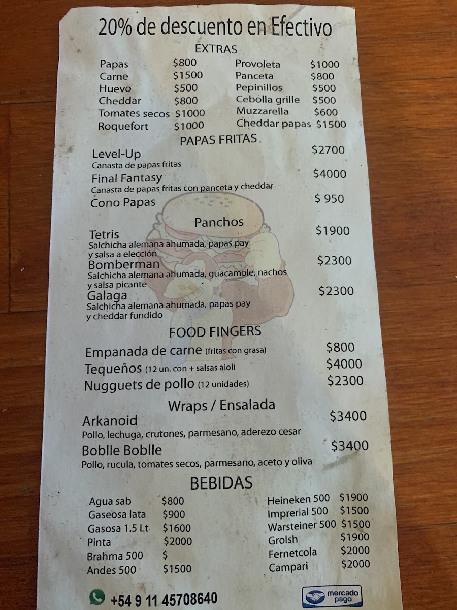 Donky Burger Menu 5