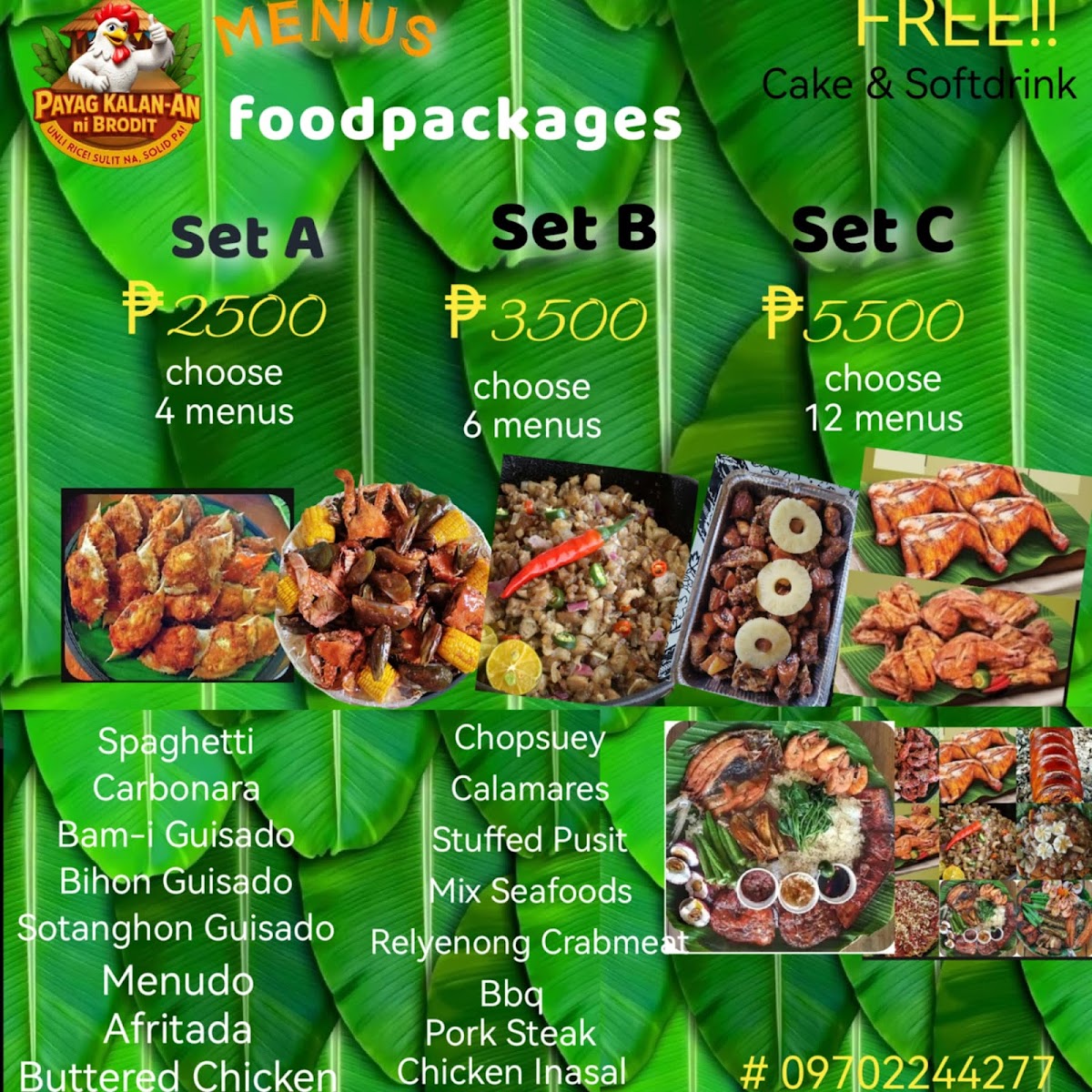 Payag Kalan-An ni Brodit Restobar Menu 5