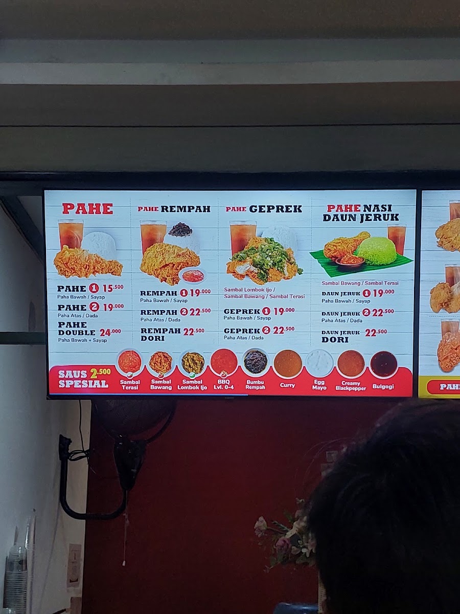 OTI Fried Chicken - Kp. Kali Menu 3