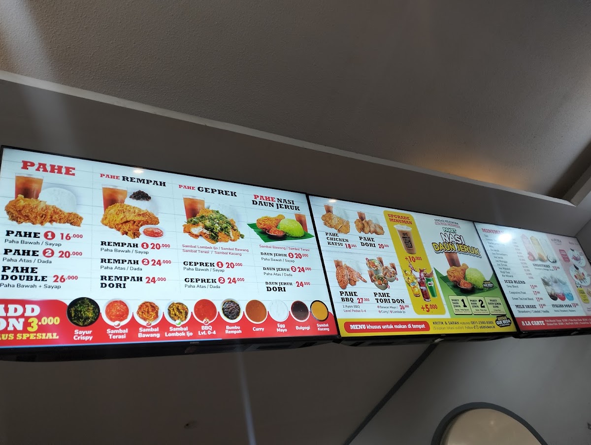 OTI Fried Chicken - Kp. Kali Menu 4