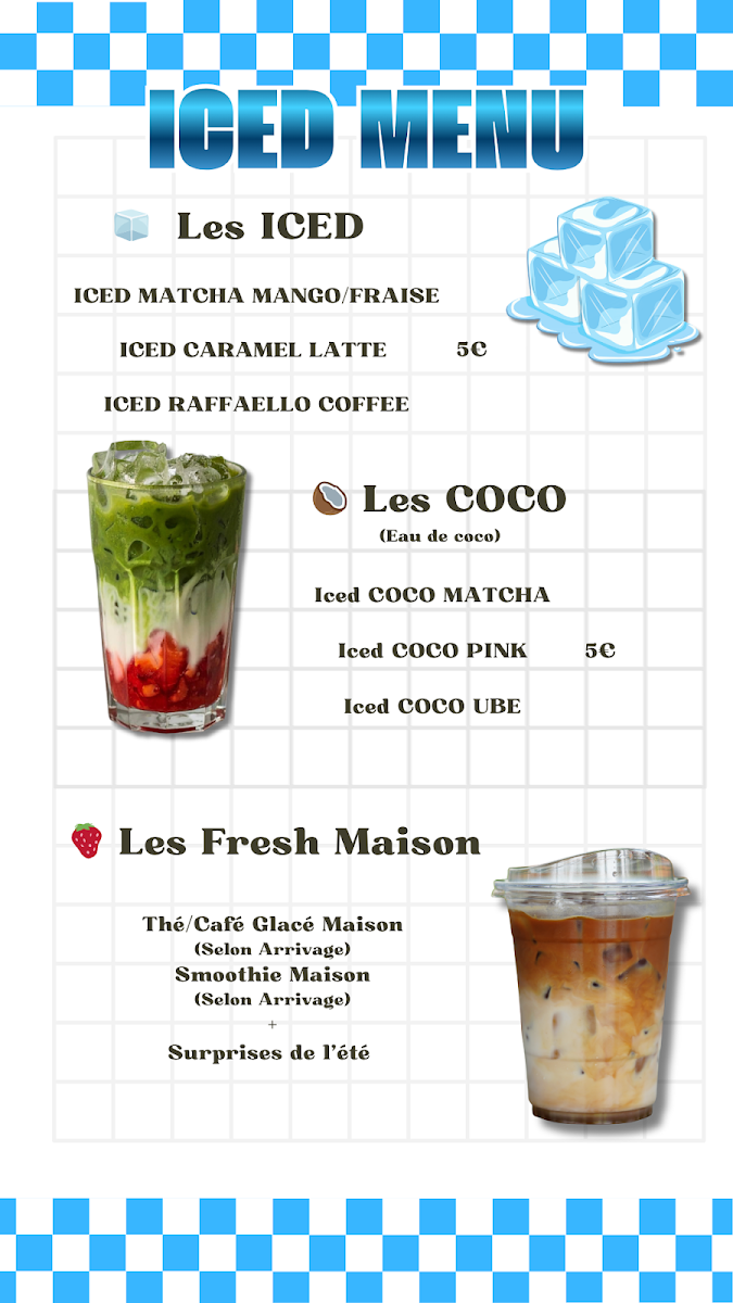 Street Latte Menu 5