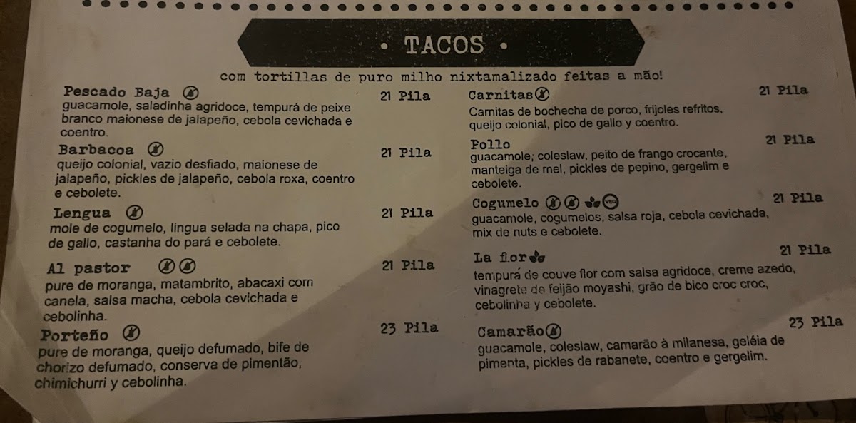TANGA - Tacos y Más Menu 6