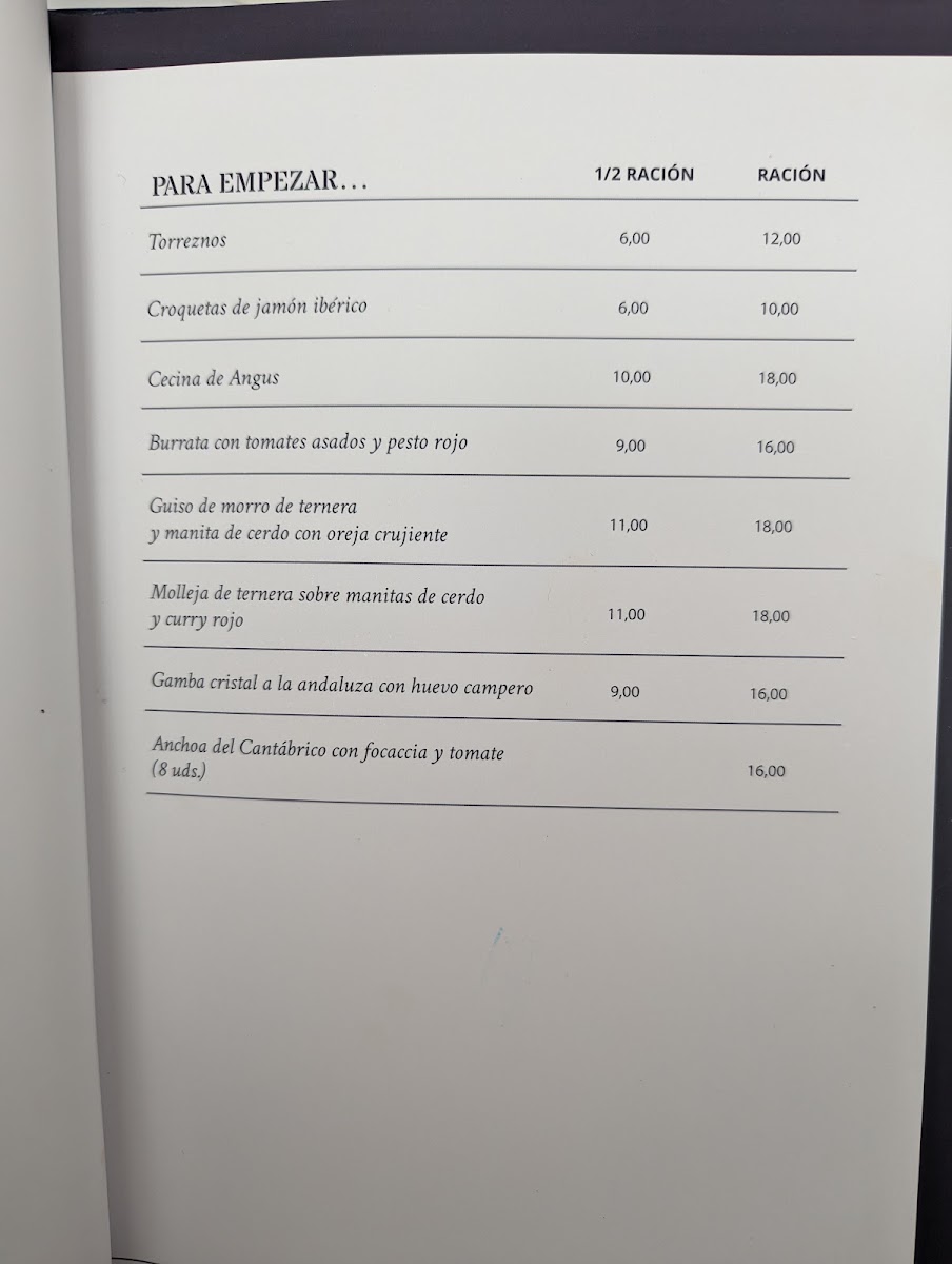 TreZe Restaurante Menu 3