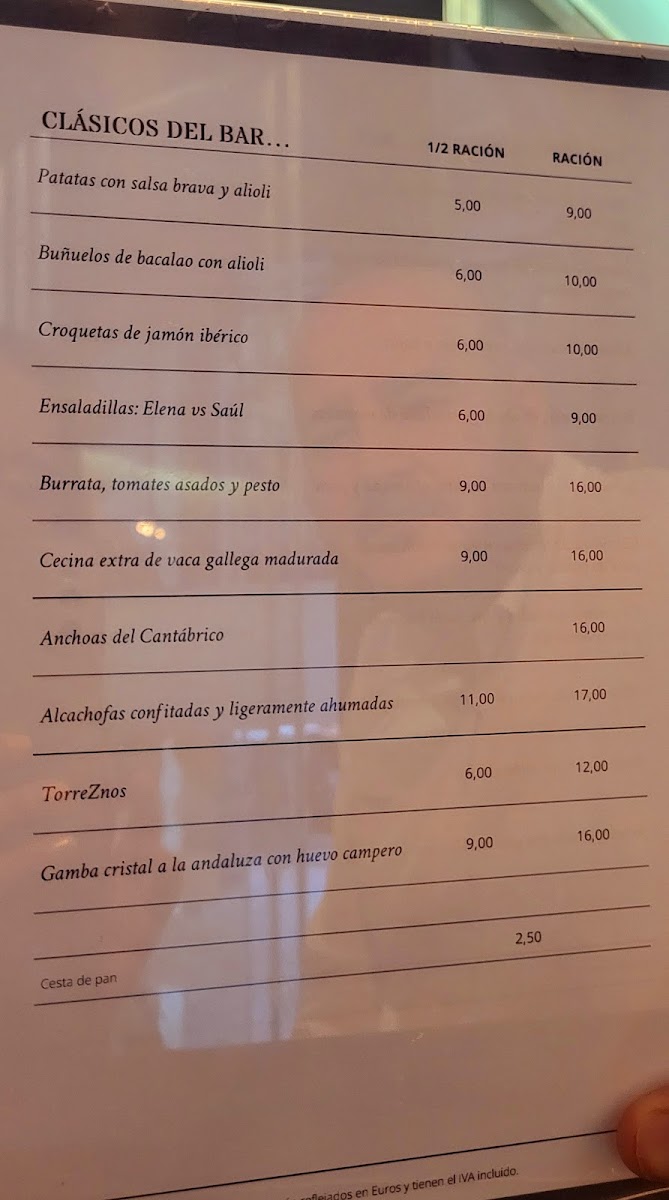 TreZe Restaurante Menu 8
