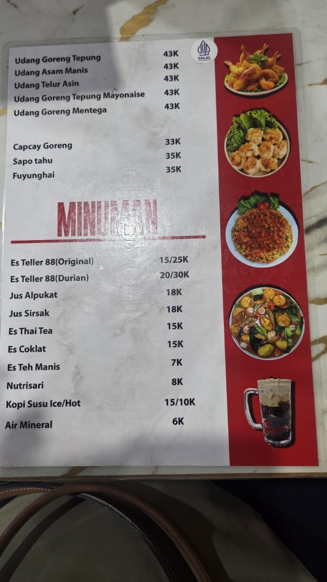 Kios JA 88 Makassar Menu 3