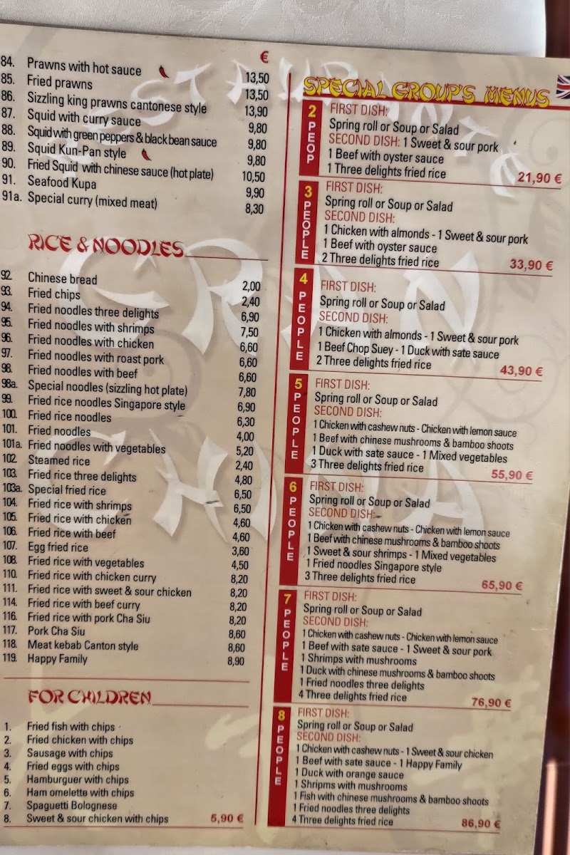 Restaurant Gran China Menu 10