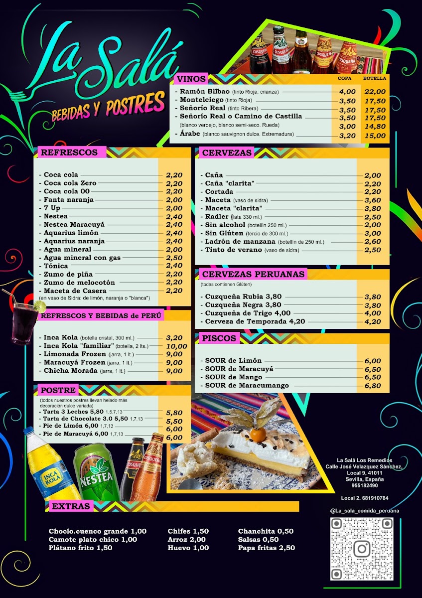 Restaurante La Salá (Los Remedios) Menu 2