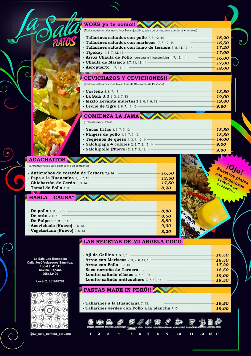 Restaurante La Salá (Los Remedios) Menu 3