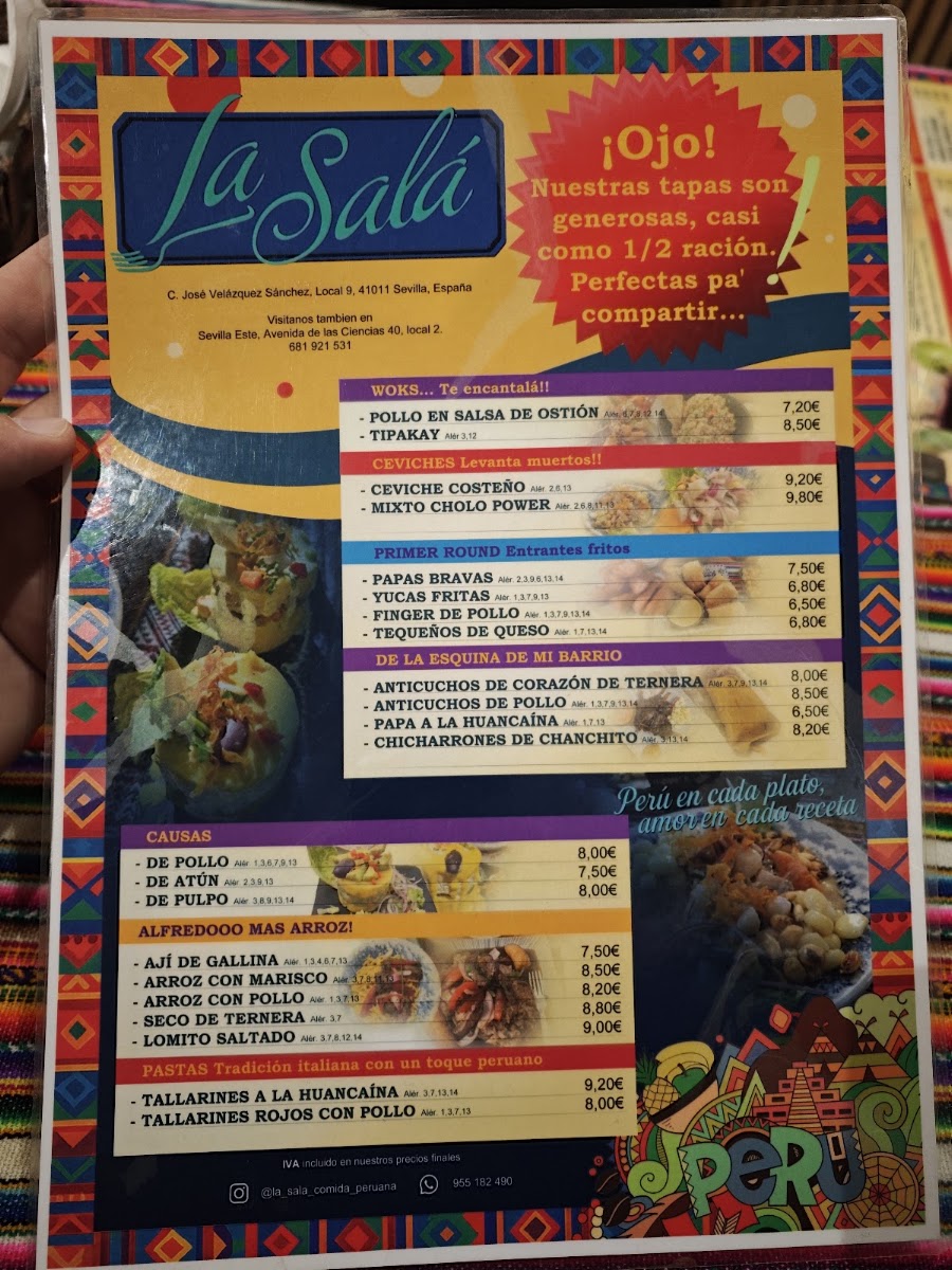 Restaurante La Salá (Los Remedios) Menu 4