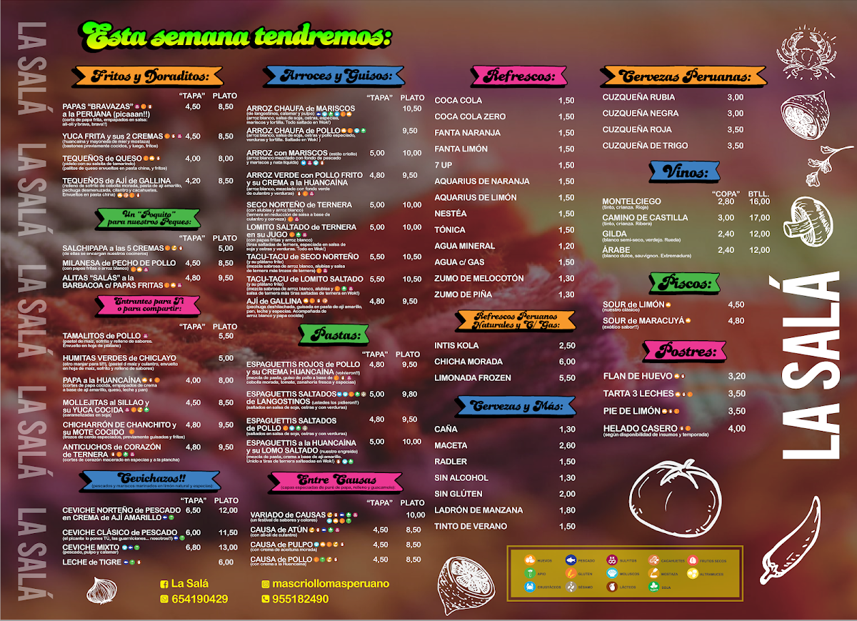 Restaurante La Salá (Los Remedios) Menu 5